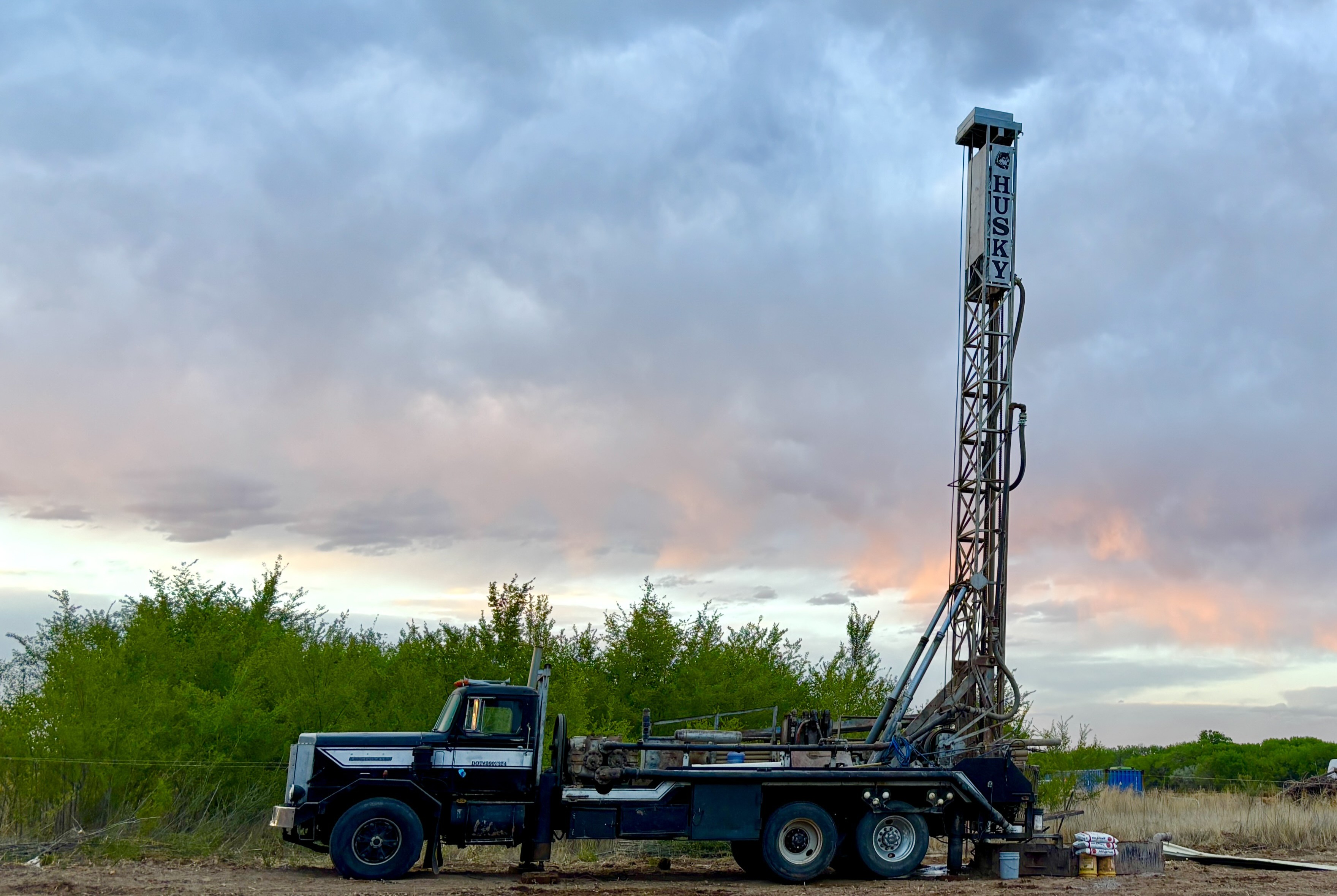 Sunset drilling baby!